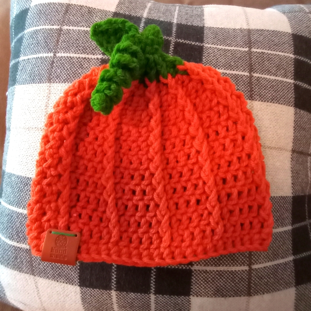 Pumpkin beanie